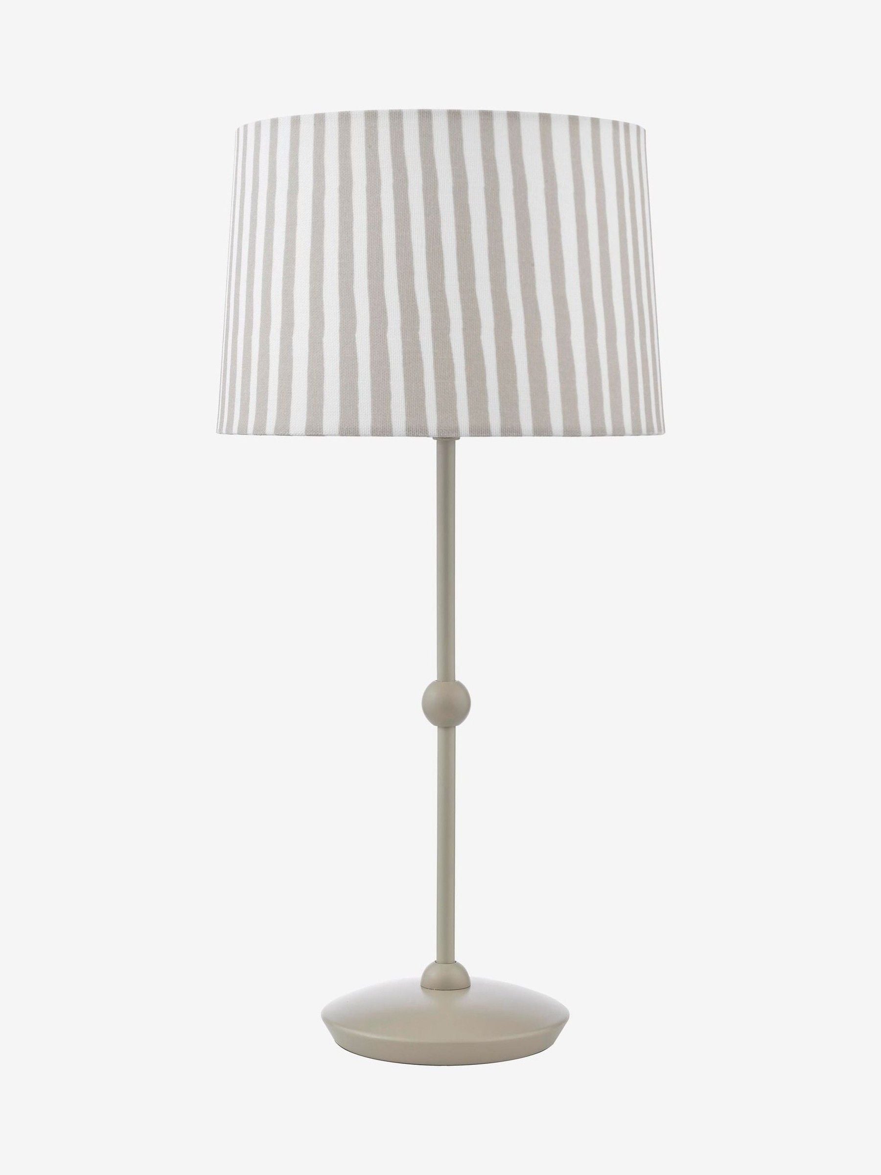 Dar Lighting Sonia taupe table lamp 56cm, imported from the UK
