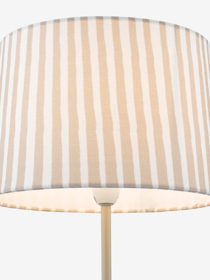 Dar Lighting Sonia taupe table lamp 56cm, imported from the UK