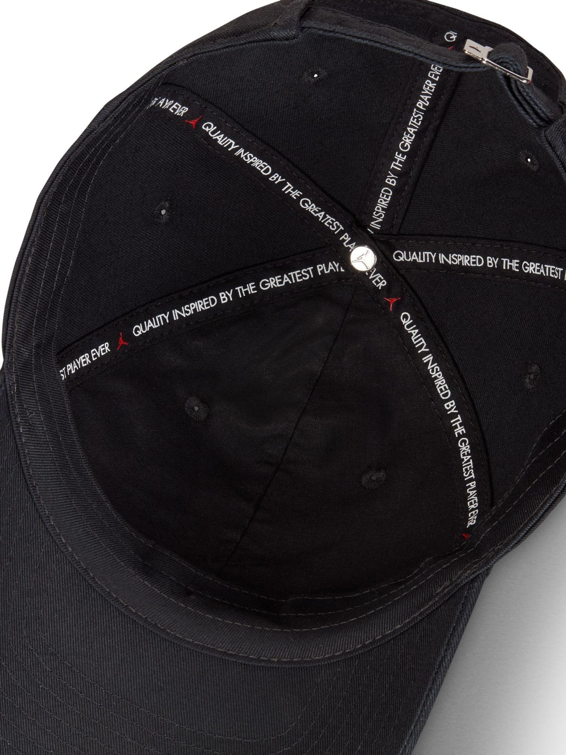 Nike Jordan Club hat black curved bill - British product