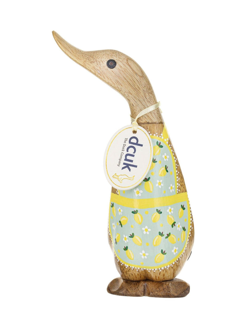 DCUK Yellow Duckling wooden ornament 19cm, imported from the UK