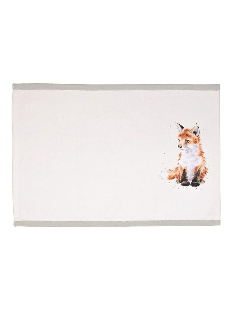Wrendale fabric placemats set of 4 animal print 305mm x 450mm (British brand)