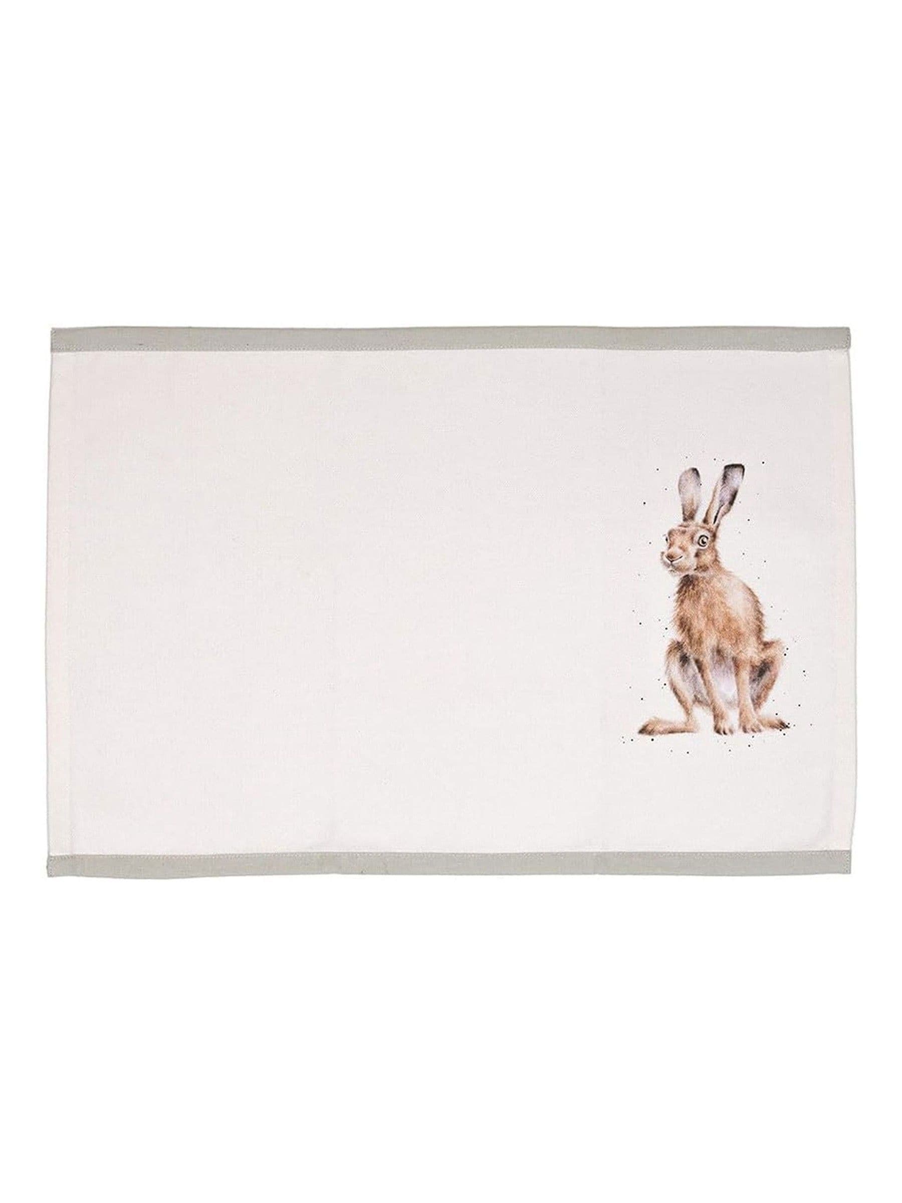 Wrendale fabric placemats set of 4 animal print 305mm x 450mm (British brand)