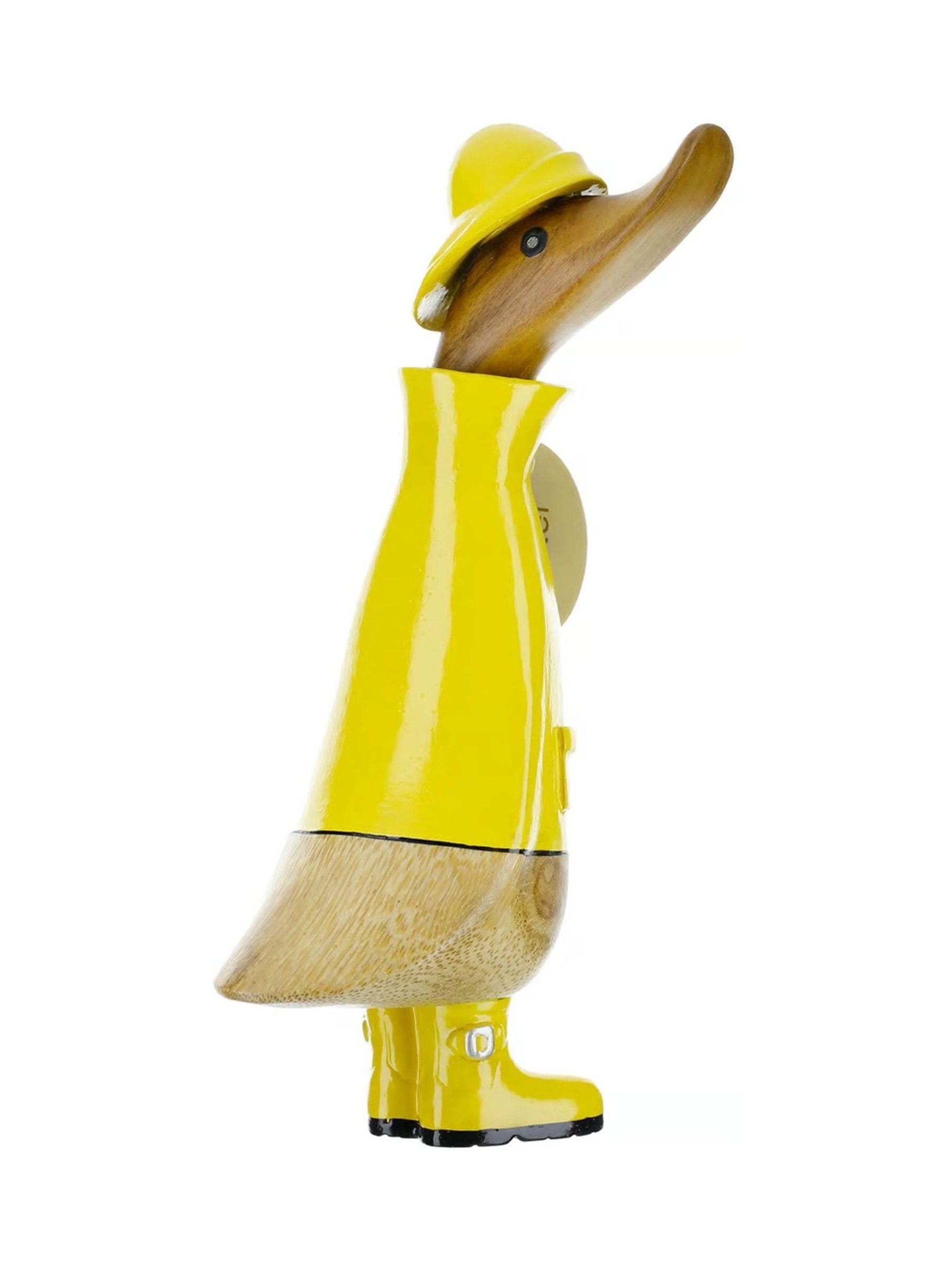 DCUK Yellow Rainy Days duckling ornament 22cm, imported from the UK