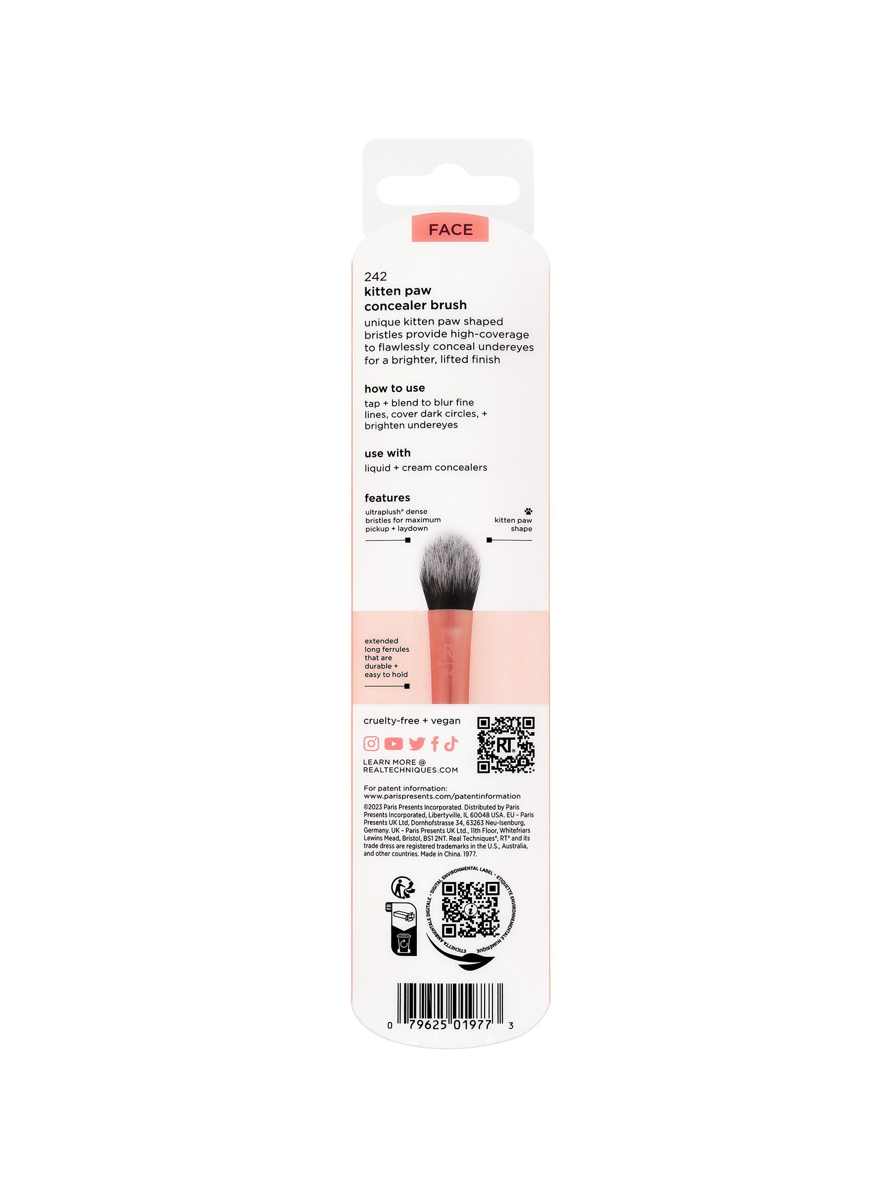 Real Techniques brightening concealer brush, UK version