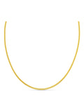 Orelia Luxe Flat Snake Chain Necklace