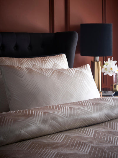 Next Laurence Llewelyn-Bowen Ivory Cocktail Jacquard Duvet Cover Set- Buy online at McGrocer