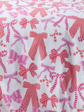 Bedlam pink bow and stripes duvet cover set - British product