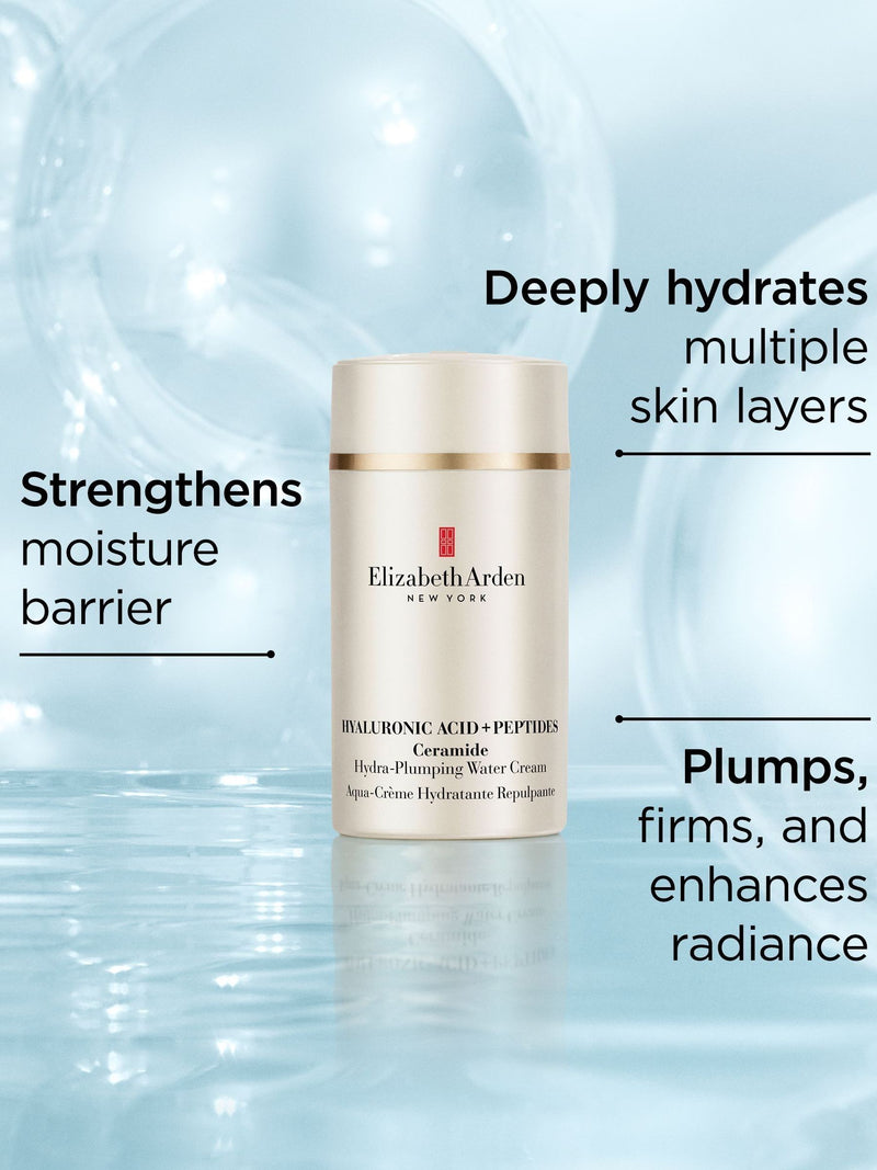 Elizabeth Arden Hyaluronic Acid Peptides Ceramide Water Cream 50ml - British product