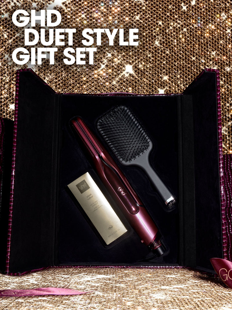 ghd Duet Style limited edition cherry hot air styler, imported from the UK