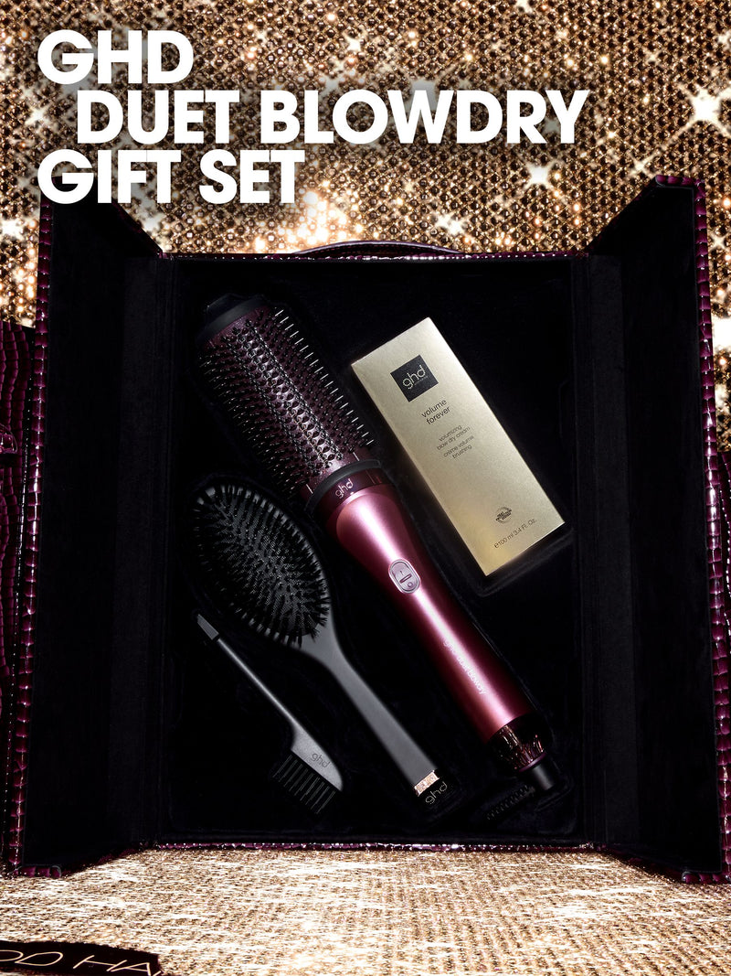 ghd Duet Blowdry set in cherry with accessories, UK version