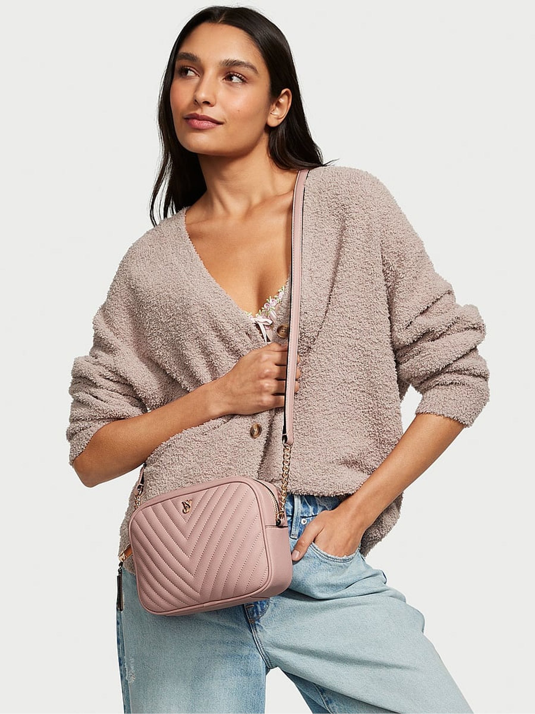 Victoria's Secret crossbody bag orchid blush pink, UK version