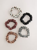 Polka Dot Scrunchies 5 Pack