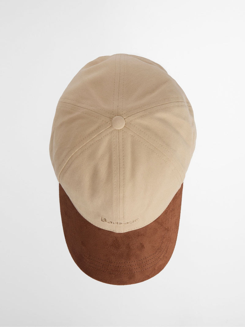 Barbour Cynthia cap brown cotton sports cap, imported from the UK