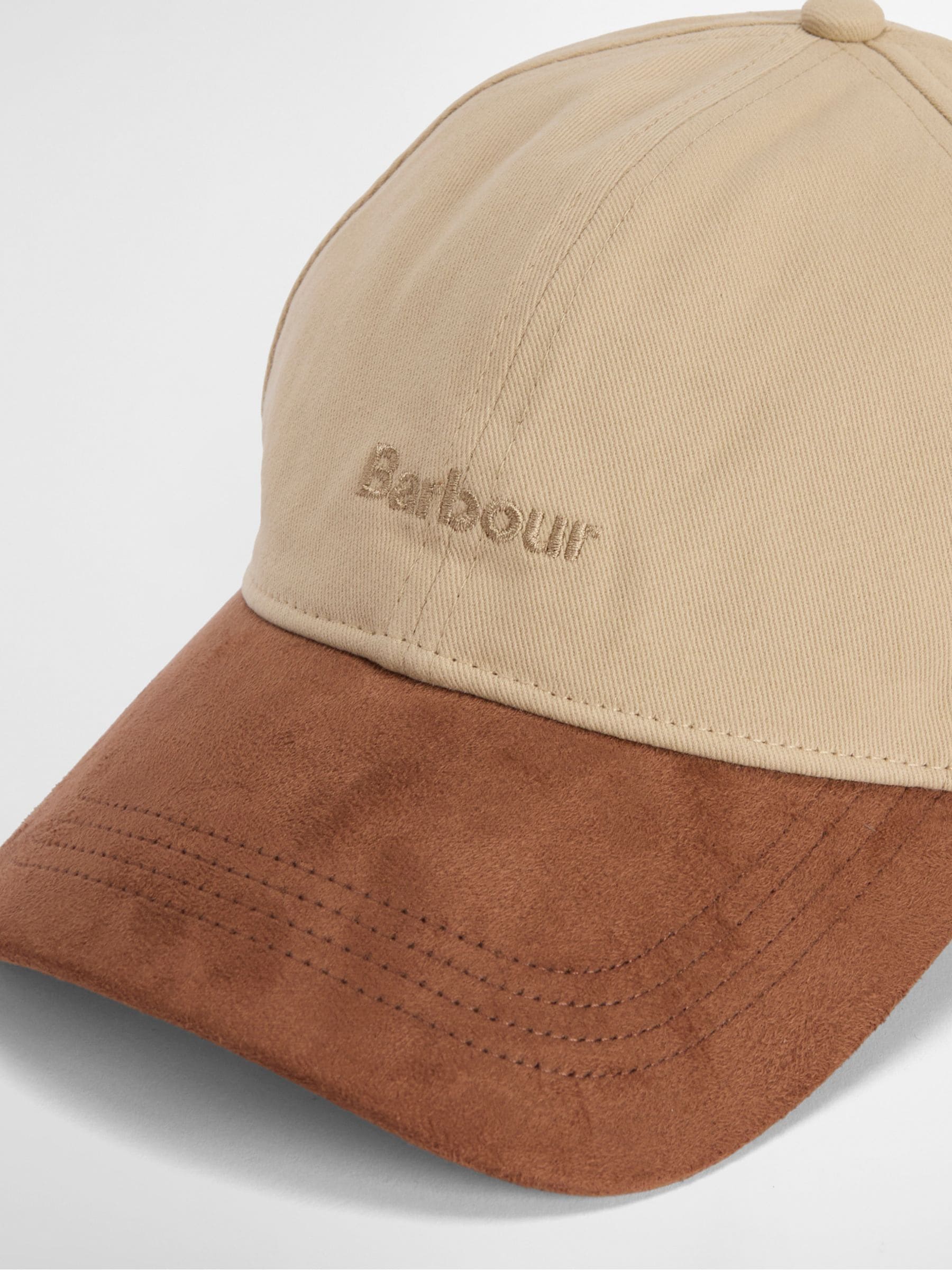 Barbour Cynthia cap brown cotton sports cap, imported from the UK