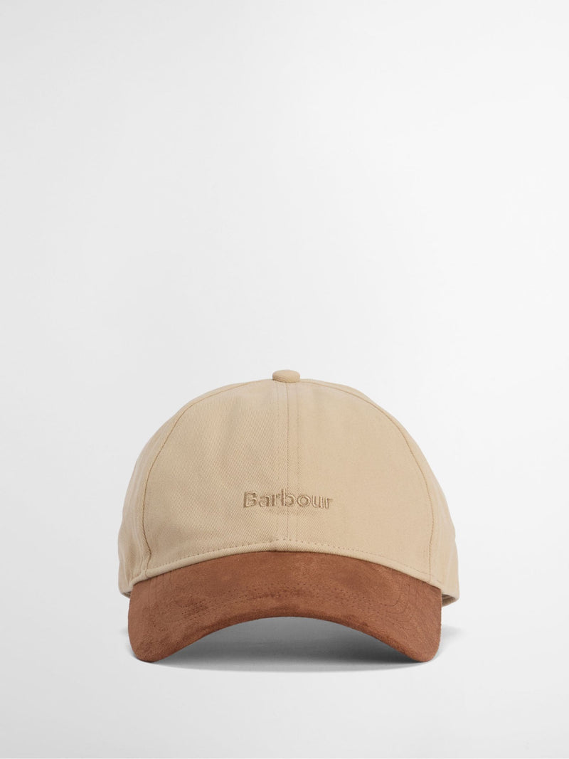 Barbour Cynthia cap brown cotton sports cap, imported from the UK