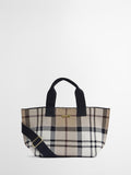 Barbour tartan mini tote bag Layla - British product