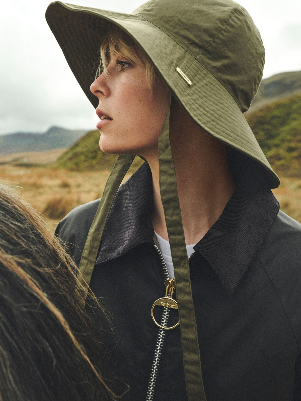 Barbour Green Kershope hat, UK version