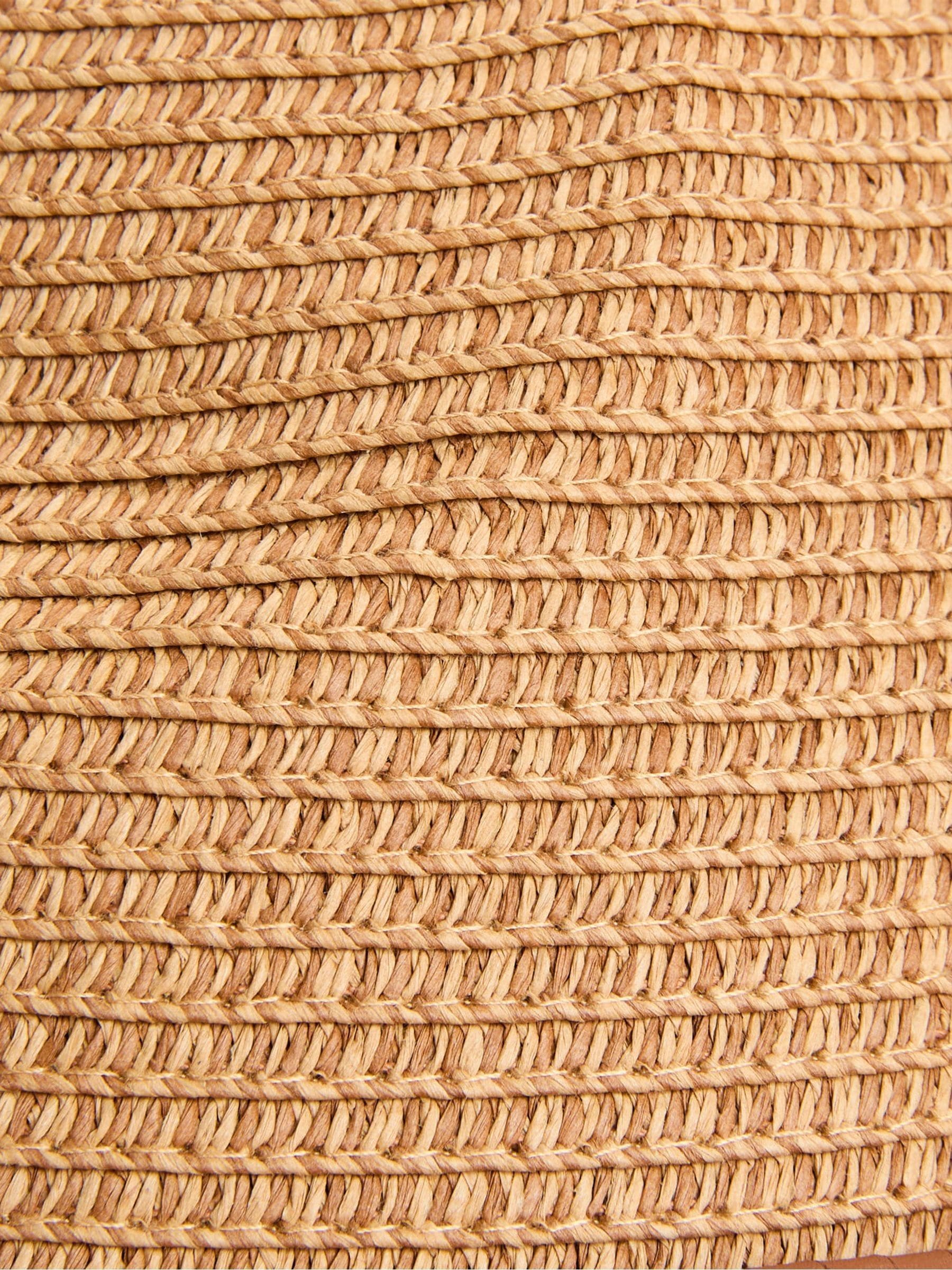 Barbour brown Evelyn braid trilby hat, imported from the UK