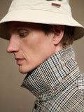 Barbour Natural Tracker showerproof bucket hat (British brand)