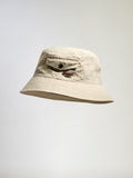 Barbour Natural Tracker showerproof bucket hat (British brand)