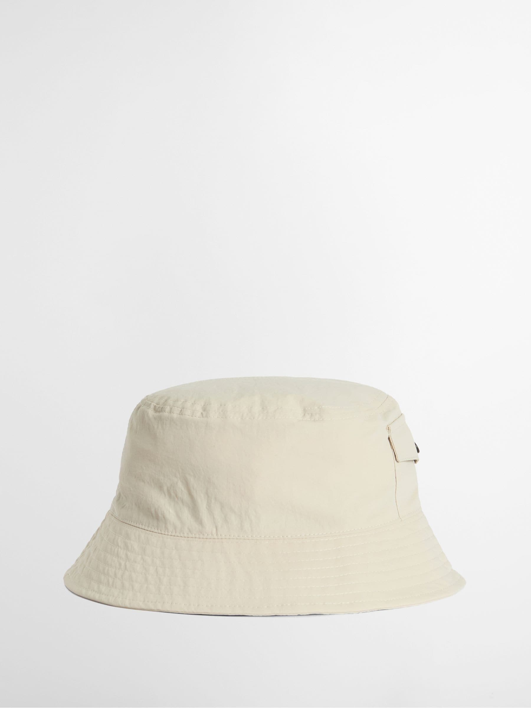Barbour Natural Tracker showerproof bucket hat (British brand)