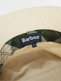 Barbour Natural Tracker showerproof bucket hat (British brand)
