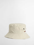 Barbour Natural Tracker showerproof bucket hat (British brand)
