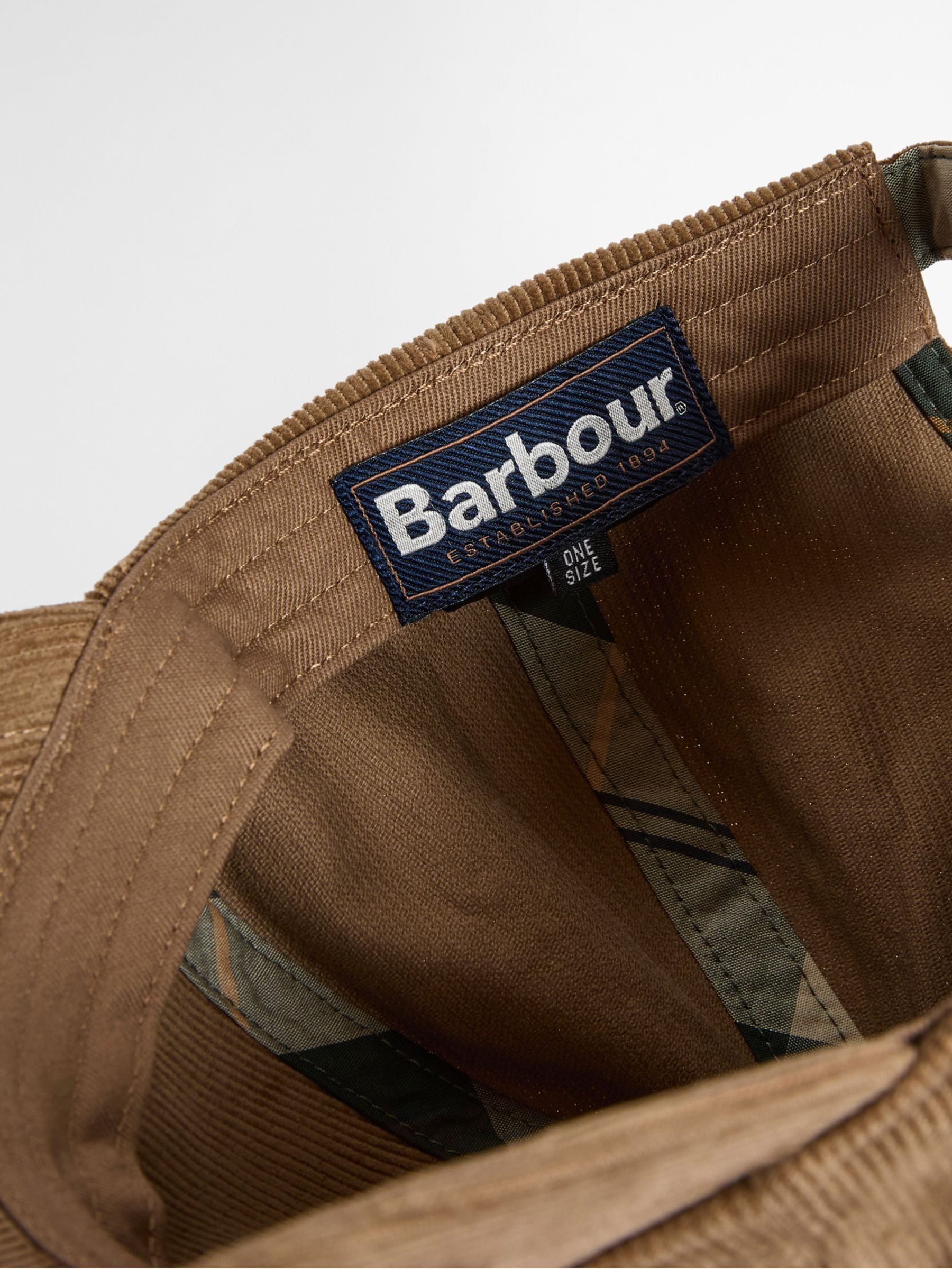 Barbour Bayfield Cord Cap in cotton needlecord, UK version