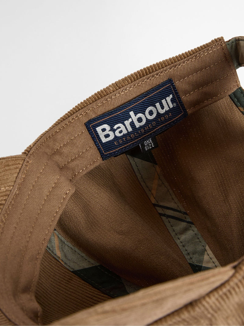 Barbour Bayfield Cord Cap in cotton needlecord, UK version