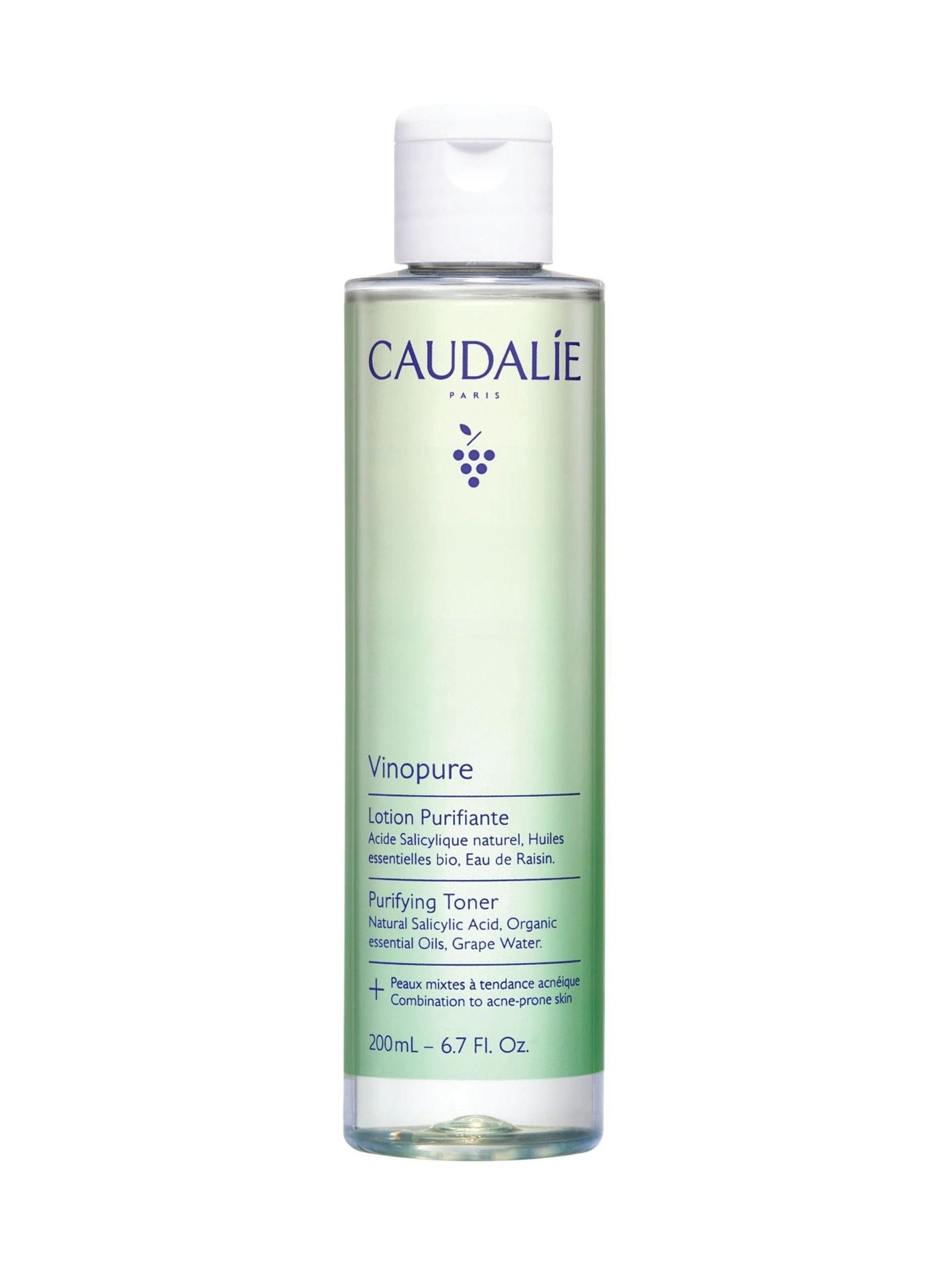 Caudalie Vinopure Purifying Toner 200ml - British product