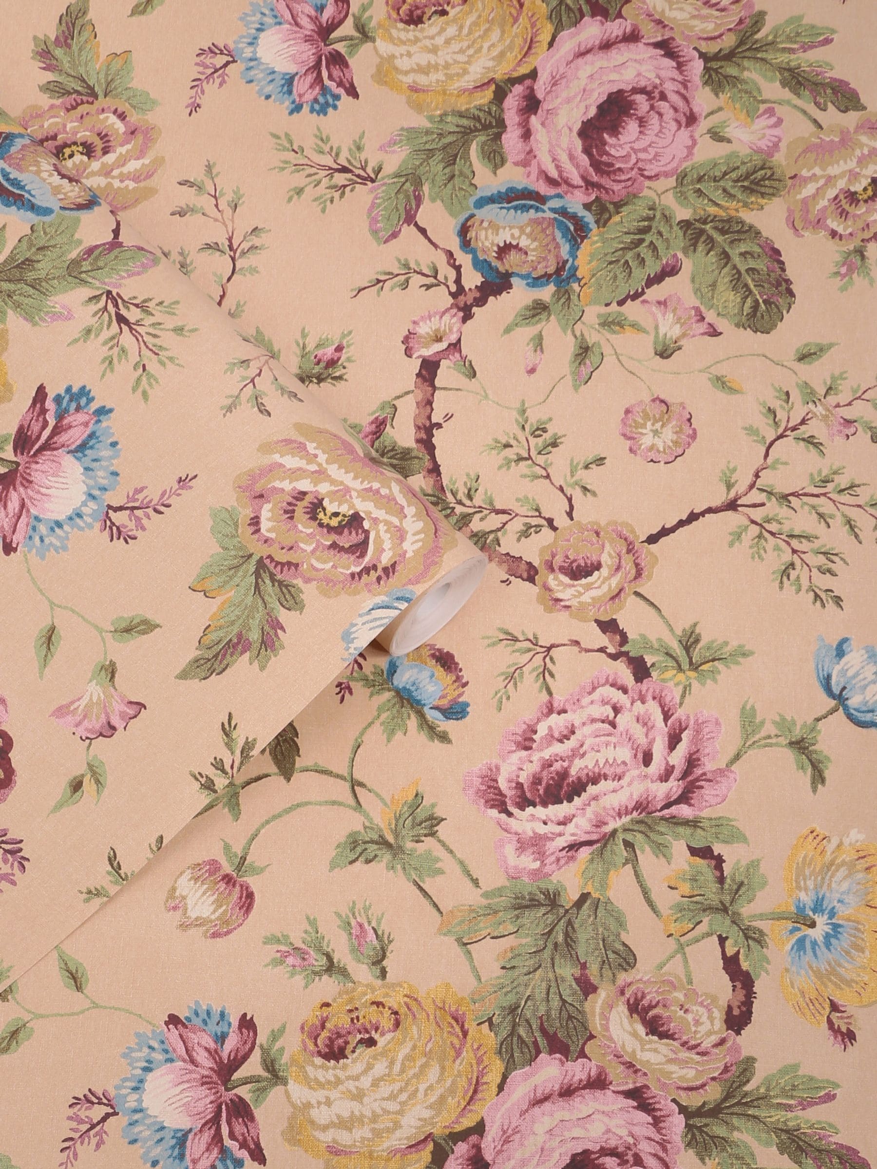 Laura Ashley Uffington Roses Plaster Pink wallpaper 10m x 52cm (British brand)