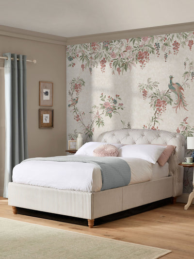 Next Laura Ashley Attleton Multi Sage Wall Mural 3m x 2.8m- Buy online at McGrocer