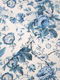 Laura Ashley Dark Seapsray Uffington Roses 10M Wallpaper