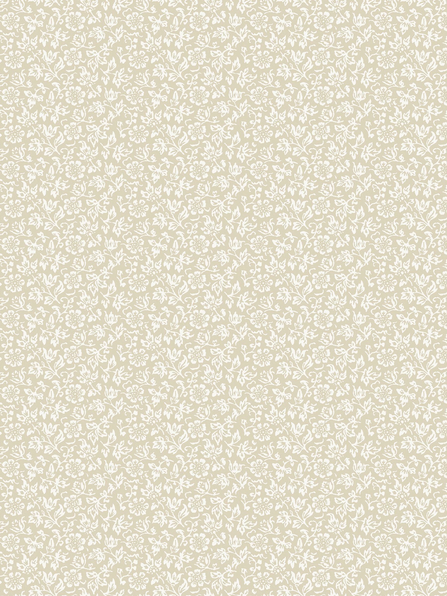 Laura Ashley Twine Natural Sweet Alyssum 10M Wallpaper