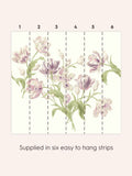 Laura Ashley wallpaper sample Grape Gosford A4 (British brand)