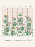 Laura Ashley Llanelli mural sample A4 paper, UK version