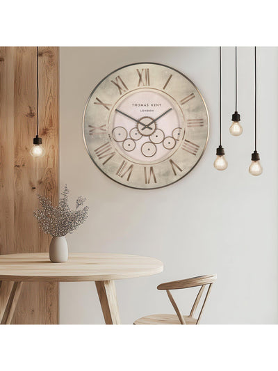 Thomas Kent Clocks Stone Cog 30 Horizon Wall Clock 74x74x6cm