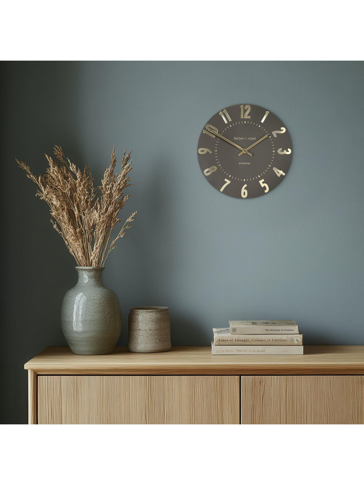 Thomas Kent Clocks Espresso 12' wall clock (British brand)