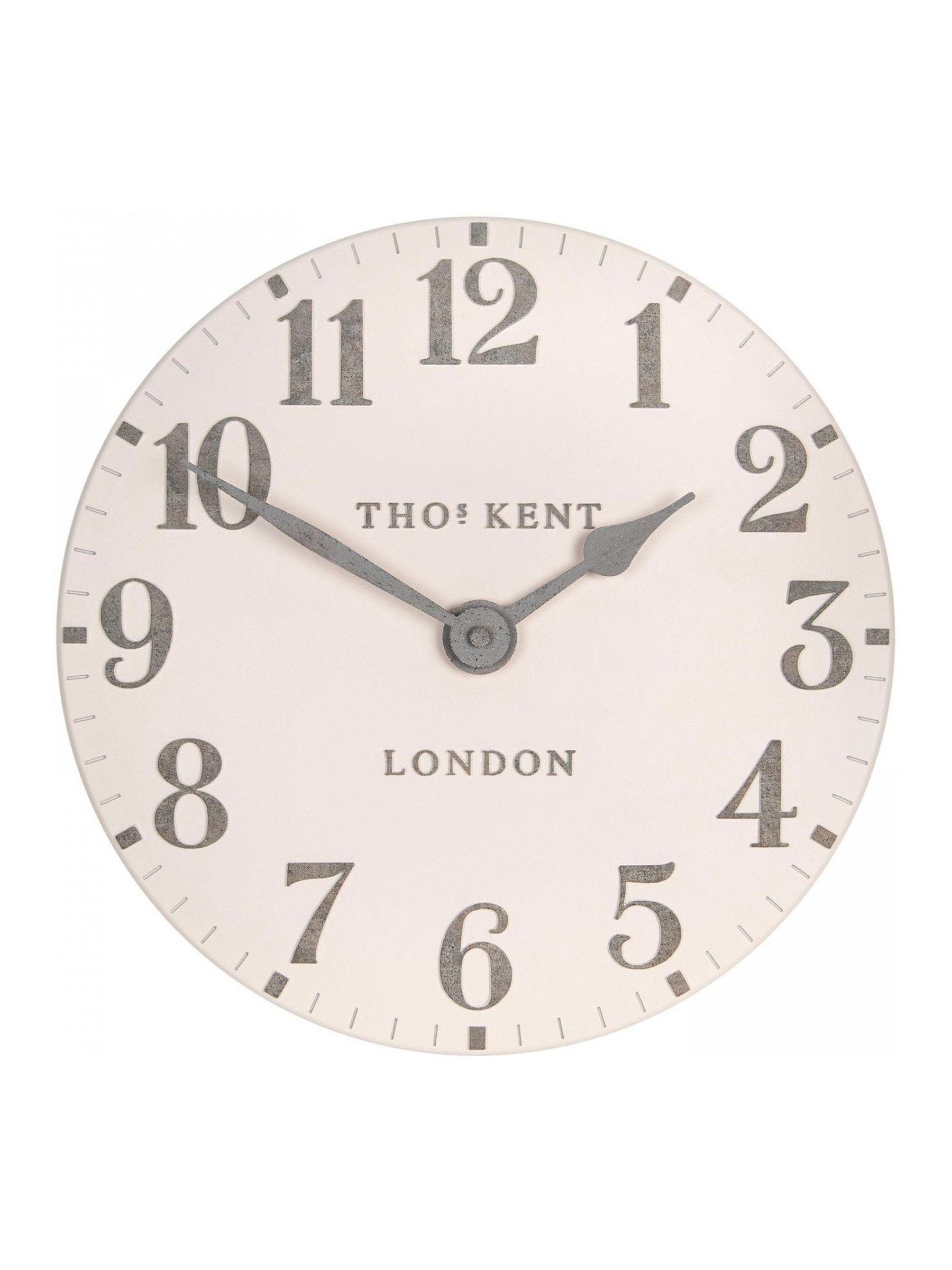 Thomas Kent Clocks Shy Pink 12 inch Willow Wall Clock (British brand)