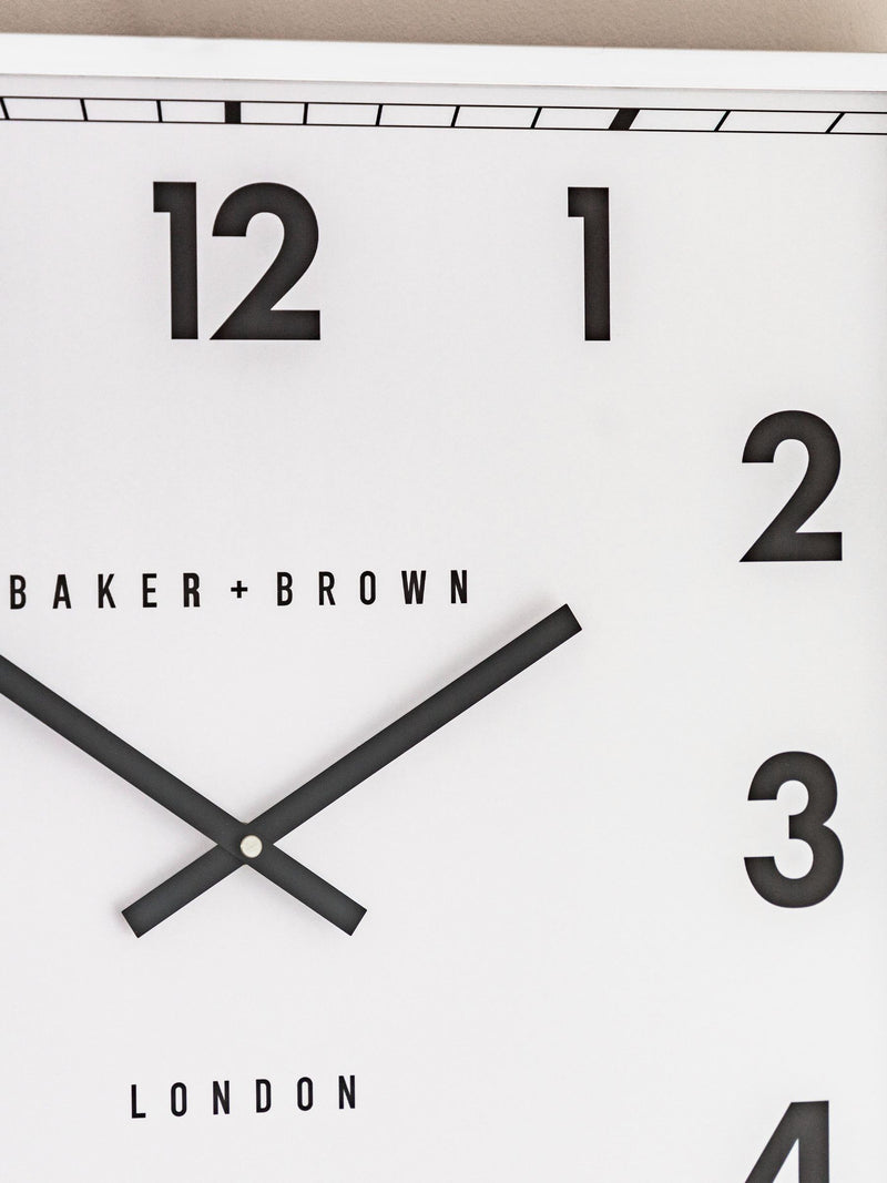 Gallery Home Chrome Pinehurst Wall Clock