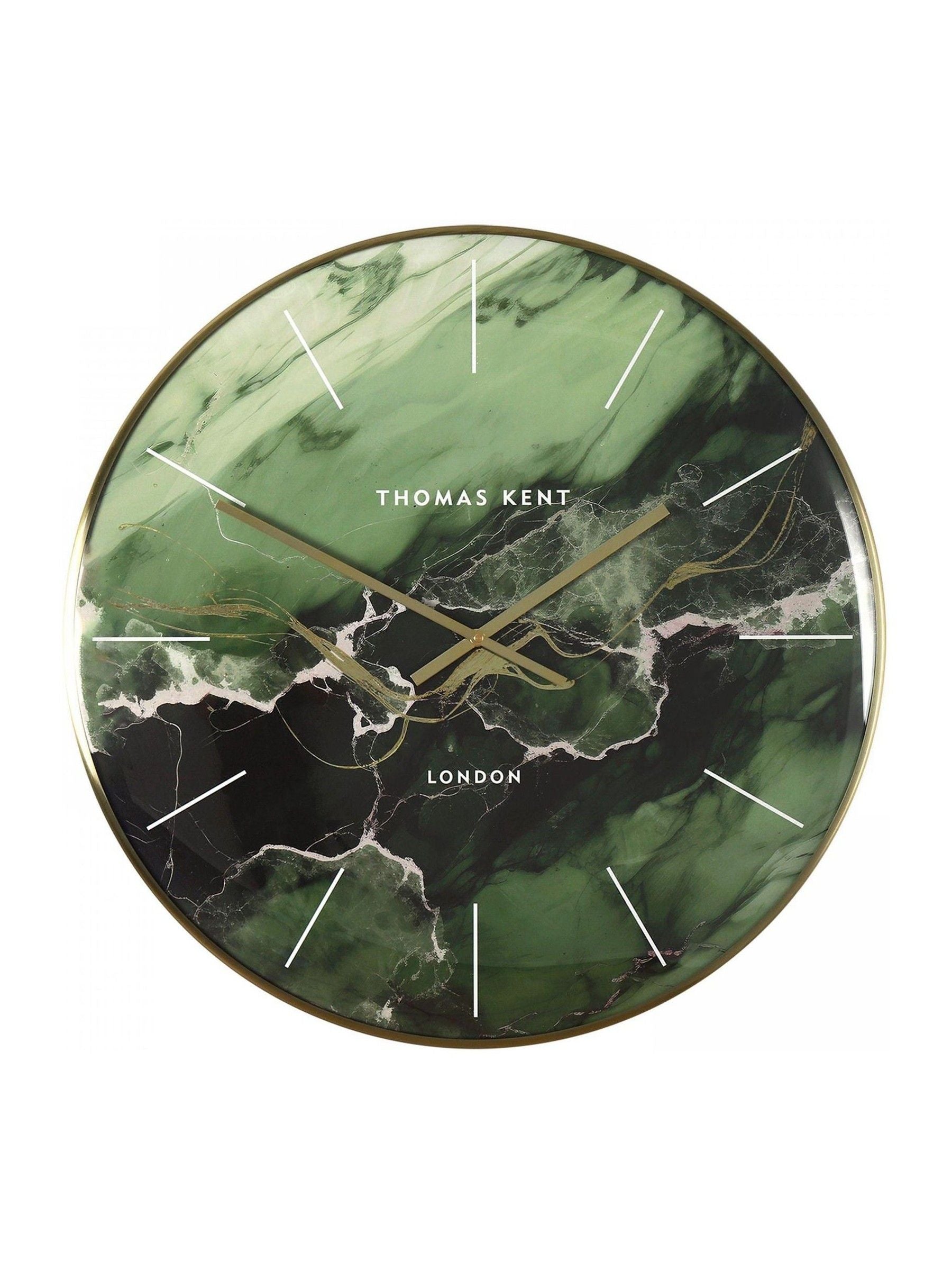 Thomas Kent Clocks Emerald Coral wall clock 26 inch (British brand)