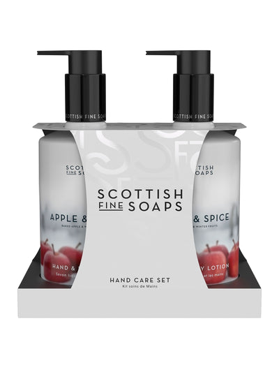 Scottish Fine Soaps Eple & Krydder Håndpleie Gavesett 300ml