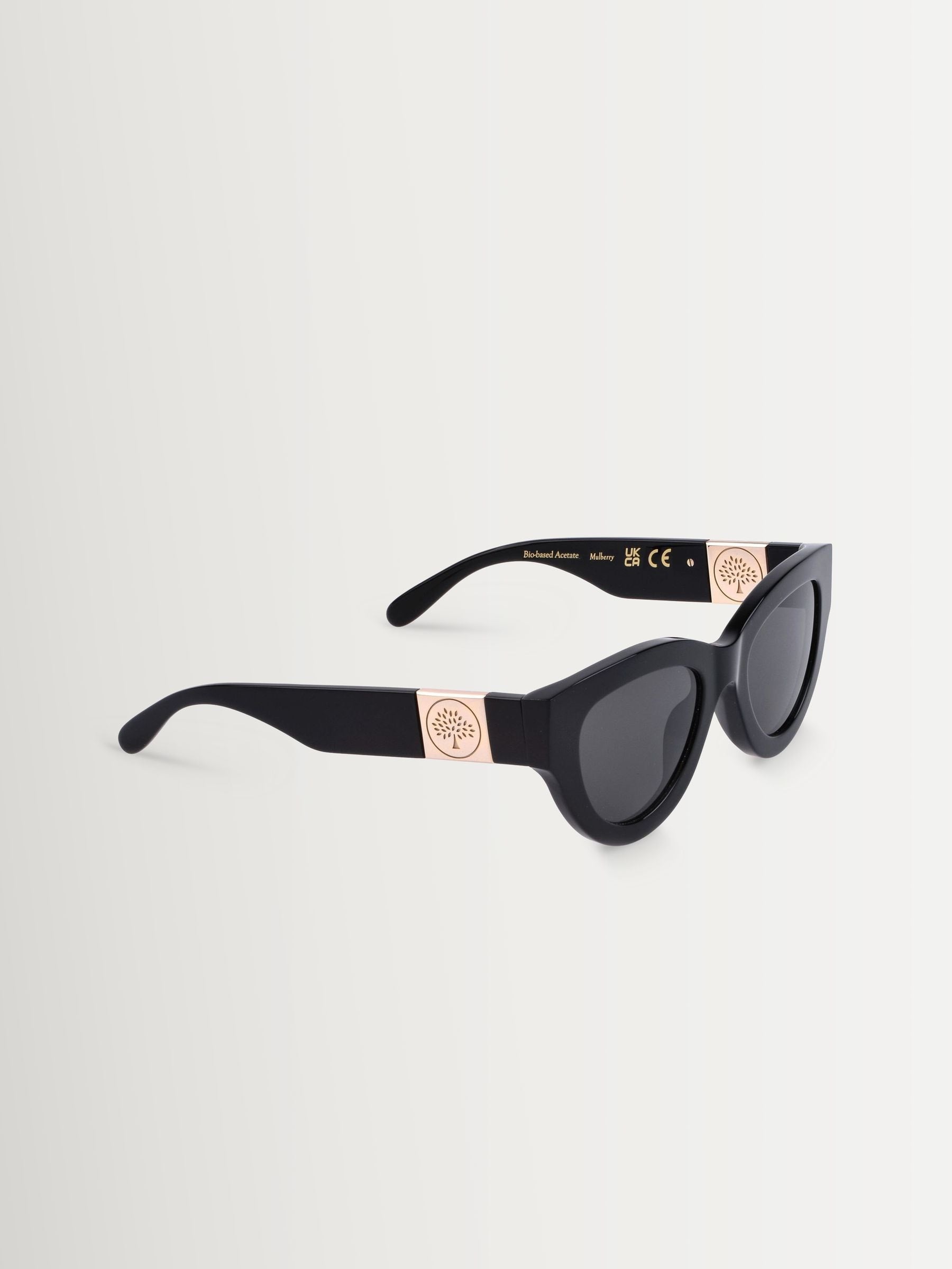 Mulberry Black Luna Sunglasses size 51, UK version