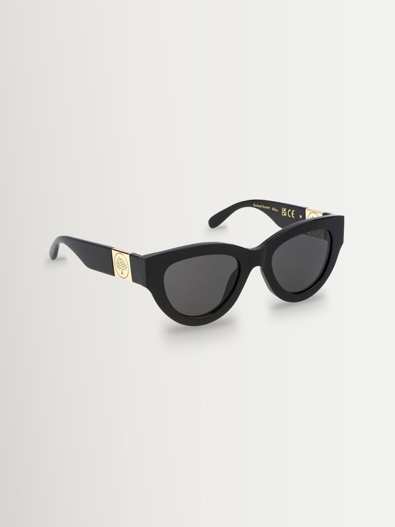 Mulberry Black Luna Sunglasses size 51, UK version
