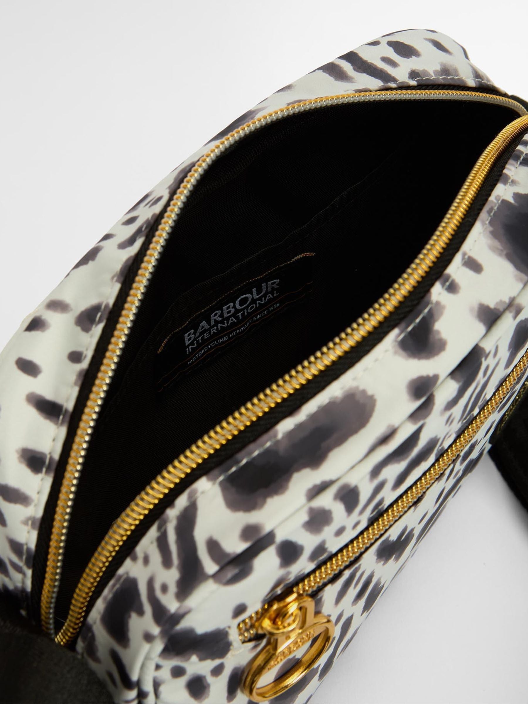 Barbour International Animal Boulevard Micro Crossbody Bag, imported from the UK