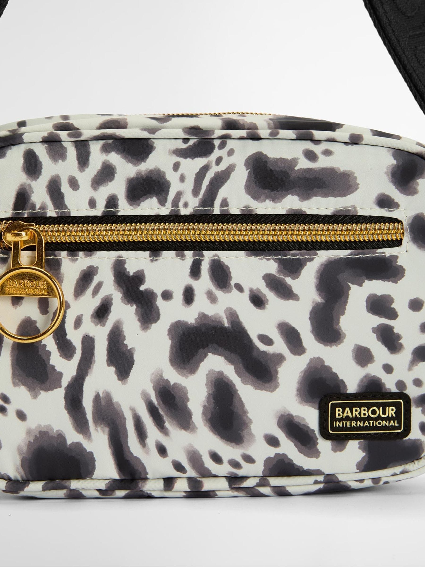 Barbour International Animal Boulevard Micro Crossbody Bag, imported from the UK