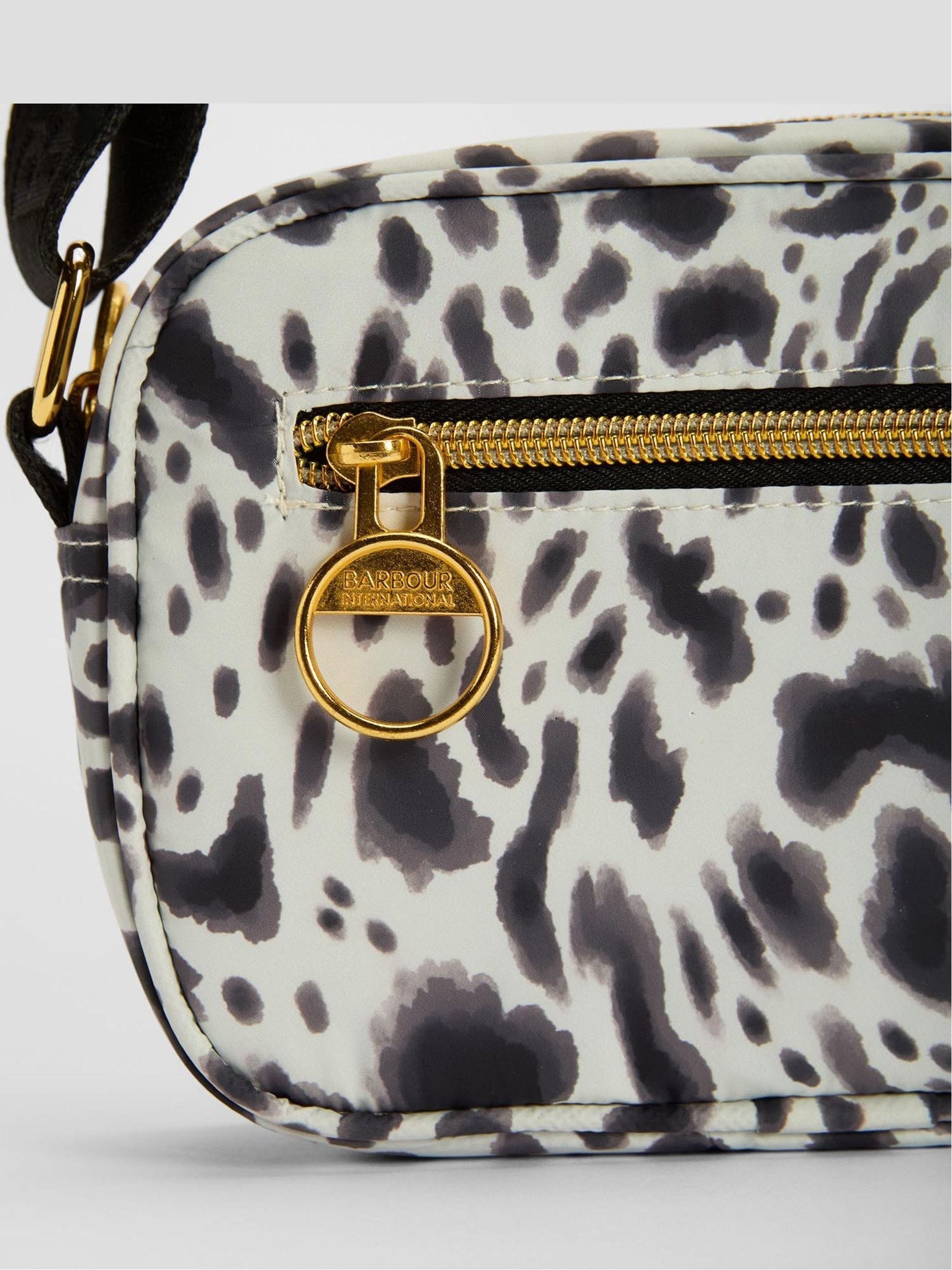 Barbour International Animal Boulevard Micro Crossbody Bag, imported from the UK