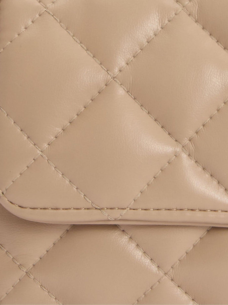 Barbour nude soft quilt mini Soho cross-body bag - British product