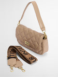 Barbour nude soft quilt mini Soho cross-body bag - British product