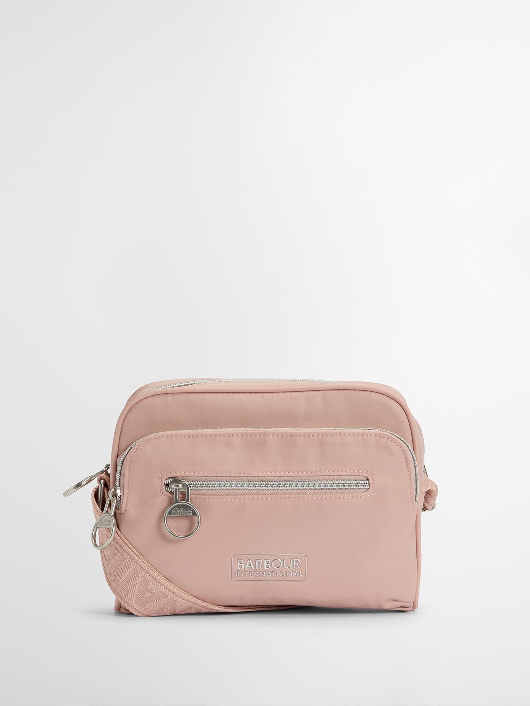 Barbour International black Qualify City crossbody bag, UK version